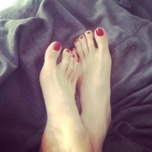 I piedi di Benedicta Boccoli