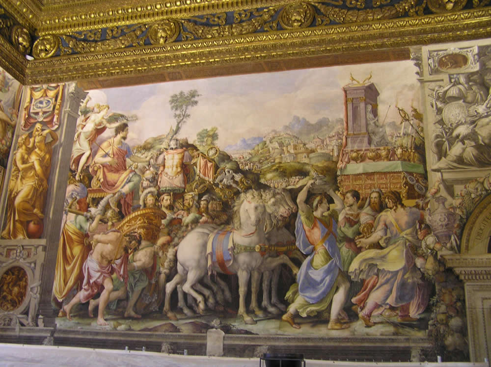Francesco Salviati De’ Rossi, Palazzo Vecchio, Firenze